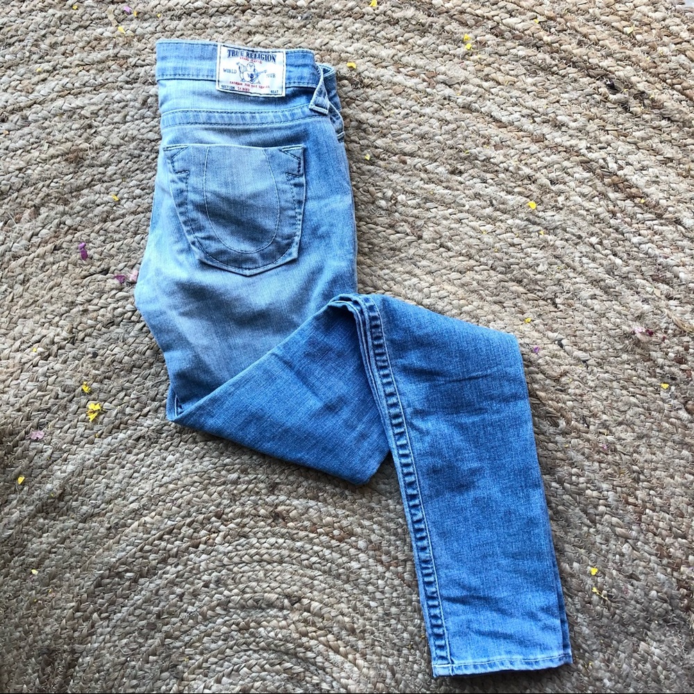 True religion skinny jeans: size 25